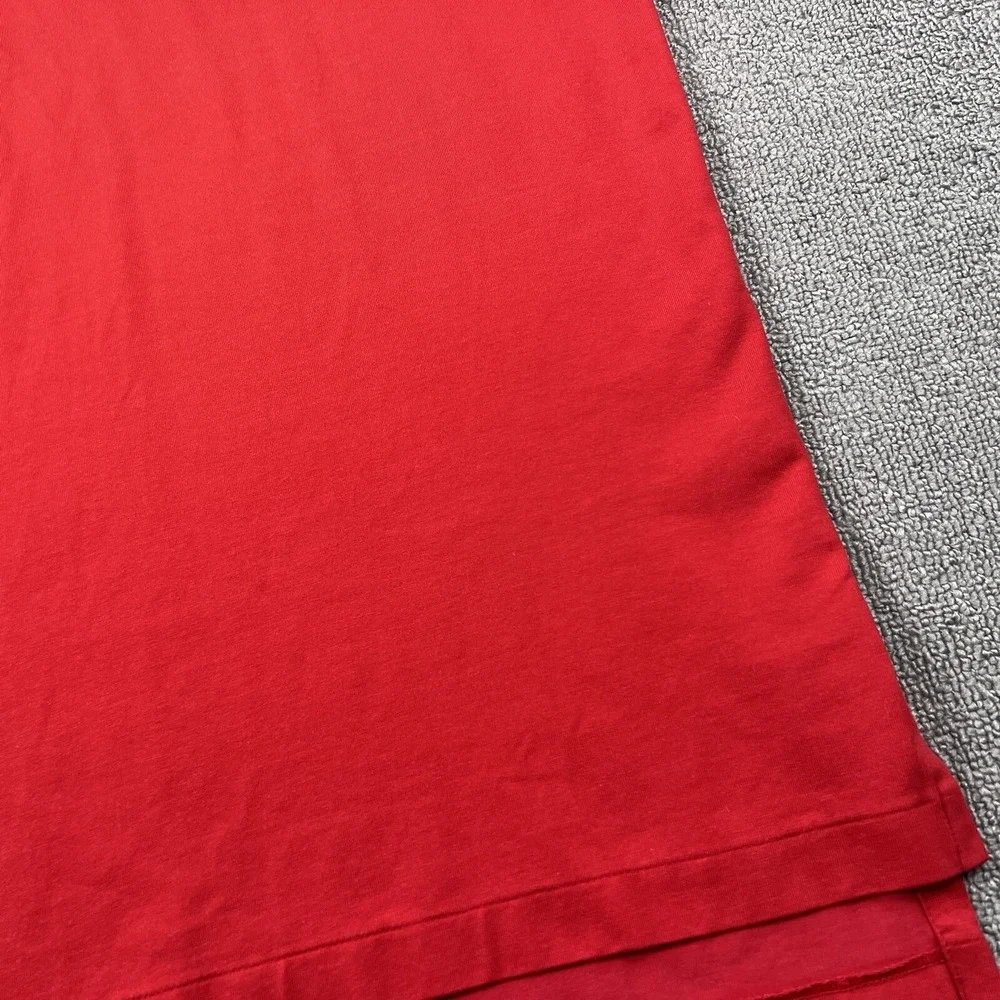Ralph Lauren Polo Shirt Adult Large Red Big Pony Golf Golfing Casual Preppy Mens